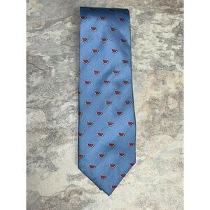 Paul Fredrick Men's Silk Watermelon Print Necktie - NWT